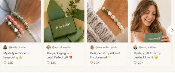 Community UGC bracelet photos